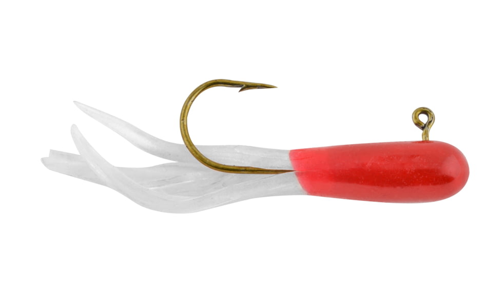 Apex Rigged Tube 1.5" Red/White 5pk, APMT15R-1