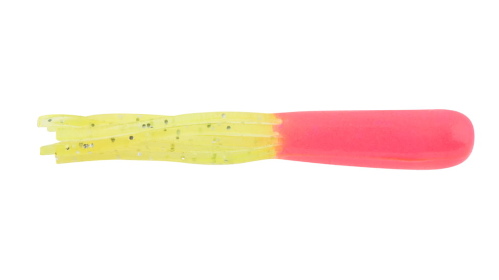 Apex Salted Mini-Tube 1.5" Pink/Chartreuse Glitter 15P, APMT15-314