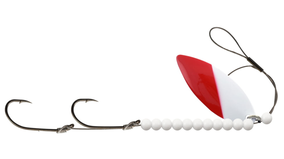 Apex Tackle Steel Willow Number 4 Red/White, AP-WH#4-1