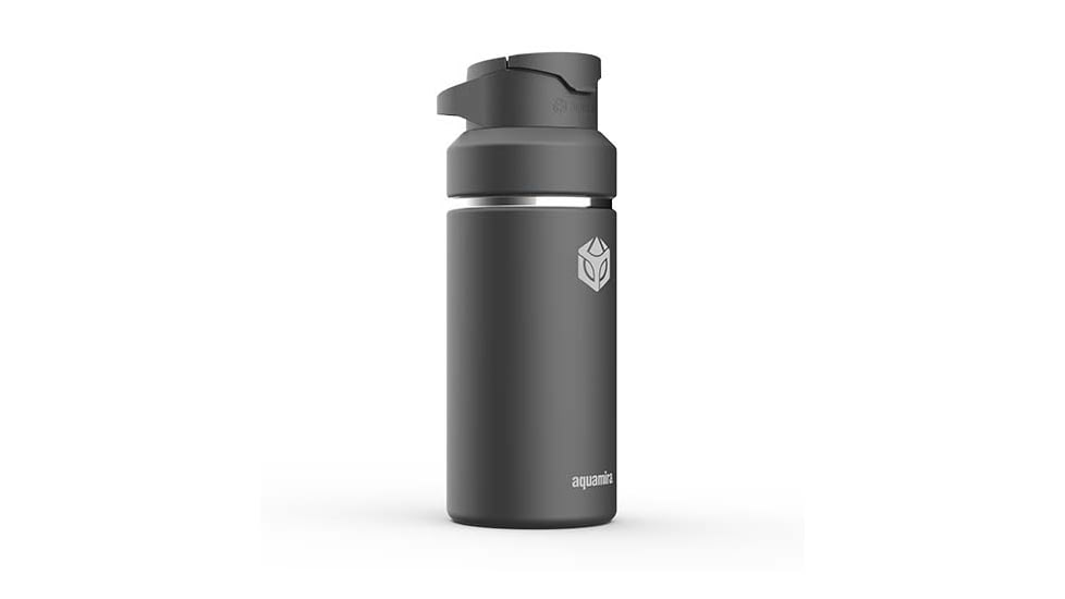 Aquamira SHIFT 32oz Filter Bottle - Everyday BLU Line, Black, 67621