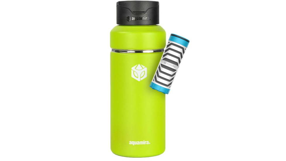 Aquamira SHIFT 32oz Filter Bottle - Everyday BLU Line, Citrus, 67623