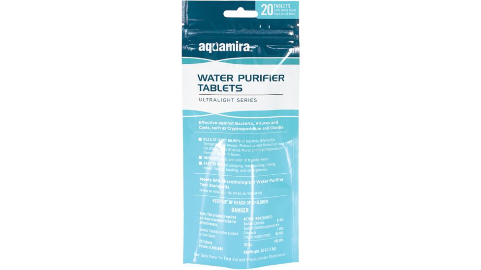 Aquamira Water Purifier Tablets AQ67407