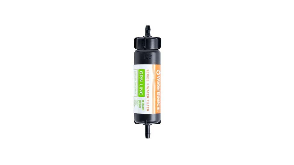 Aquamira WaterBasics Series II Emergency Filter - GRN Line, Black, 67254