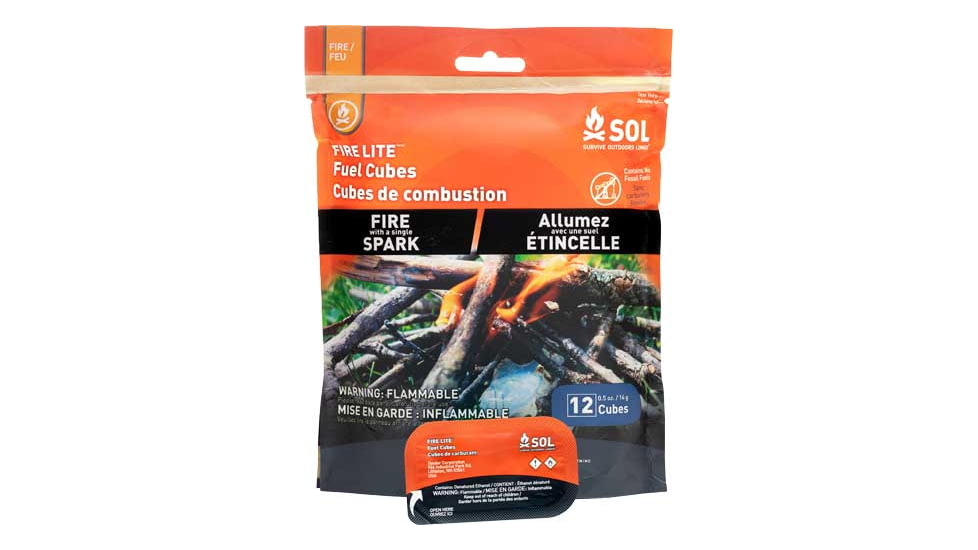 Arb Sol Fire Lite Cubes 12 Cubes Per Bag