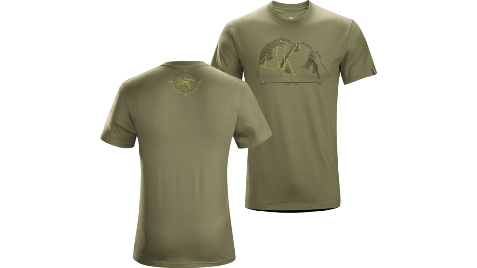 Arc'teryx 3 Peaks Short Sleeve Crew - Men's -Pangea-X-Large