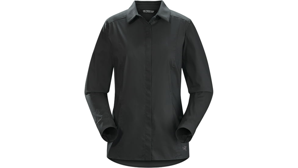 Arc'teryx A2B Long Sleeve Shirt - Women's-Black-Small
