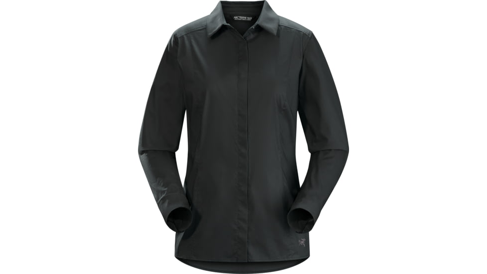 Arc'teryx A2B Long Sleeve Shirt - Women's-Charcoal-Medium