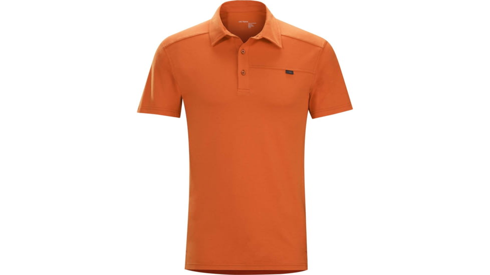 Arc'teryx A2B Polo Shirt - Men's -Rojo-Small