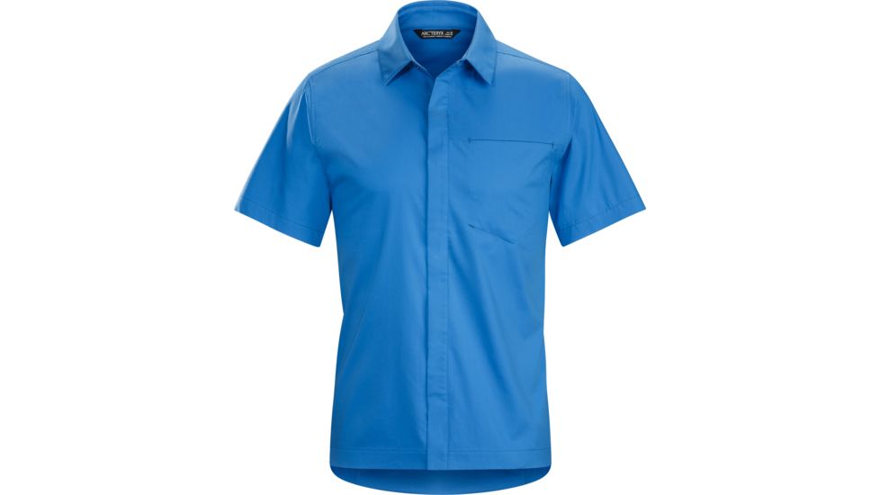 Arc'teryx A2B Short Sleeve Shirt - Men's-Deja Blue-Medium