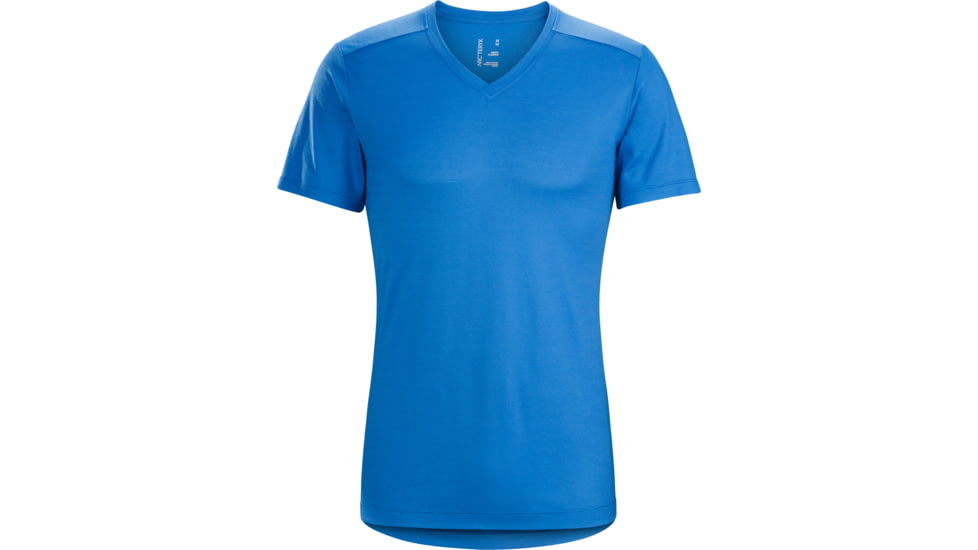 Arc'teryx A2B V-Neck Shirt - Men's -Deja Blue-Large