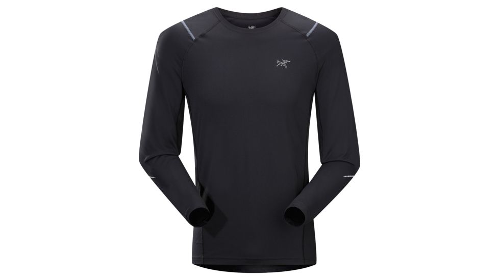 Arc'teryx Accelerator Long Sleeve Shirt - Men's-Black-Large