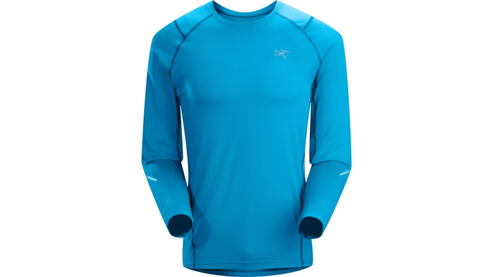 Arc'teryx Accelerator Long Sleeve Shirt - Men's-Riptide-Small
