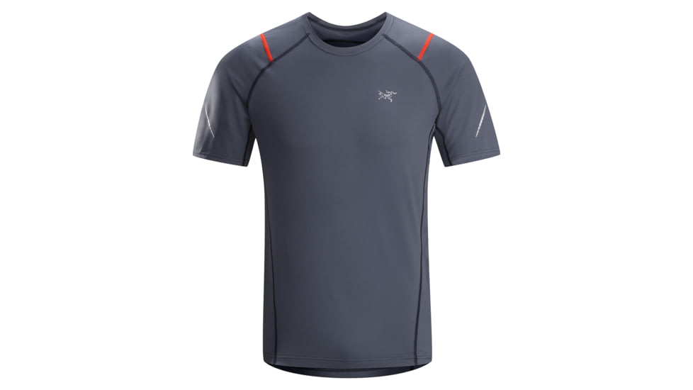 Arc'teryx Accelerator Short Sleeve Shirt - Men's-Nighthawk-Small