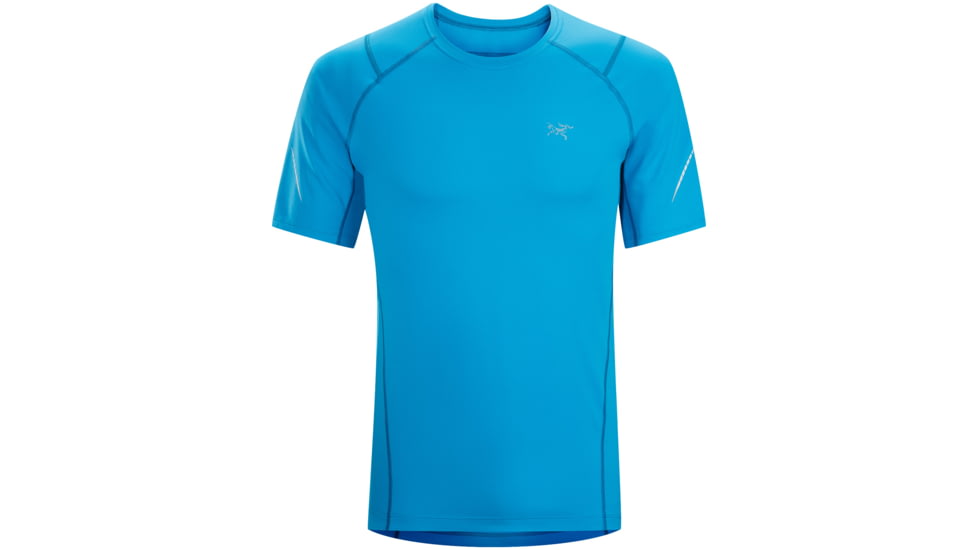 Arc'teryx Accelerator Short Sleeve Shirt - Men's-Riptide-Small