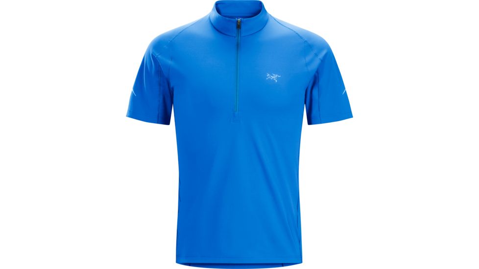 Arc'teryx Accelerator Zip Neck Short Sleeve - Men's-Rigel-X-Large