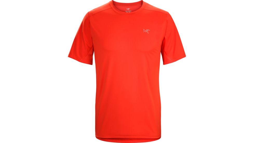 Arc'teryx Accelero Comp Short Sleeve Tee - Men's-Cardinal-Small