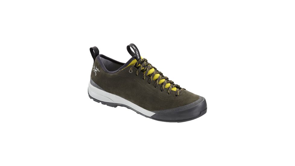 Arc'teryx Acrux SL Leather Approach Shoe, Deep Iguana/Antique Moss, 7 US, 303770