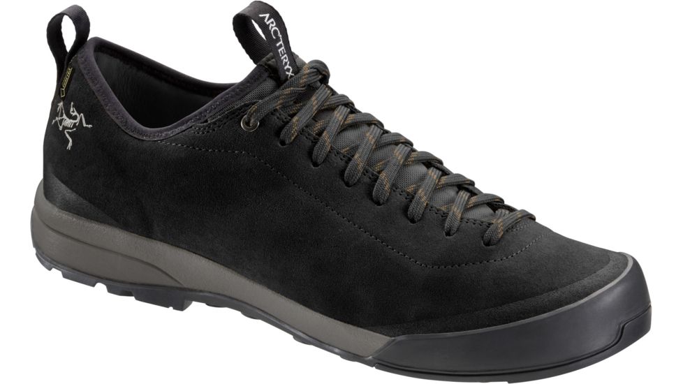 Arc'teryx Acrux SL Leather GTX Approach Shoe - Men's-Black/Shark-Medium-11
