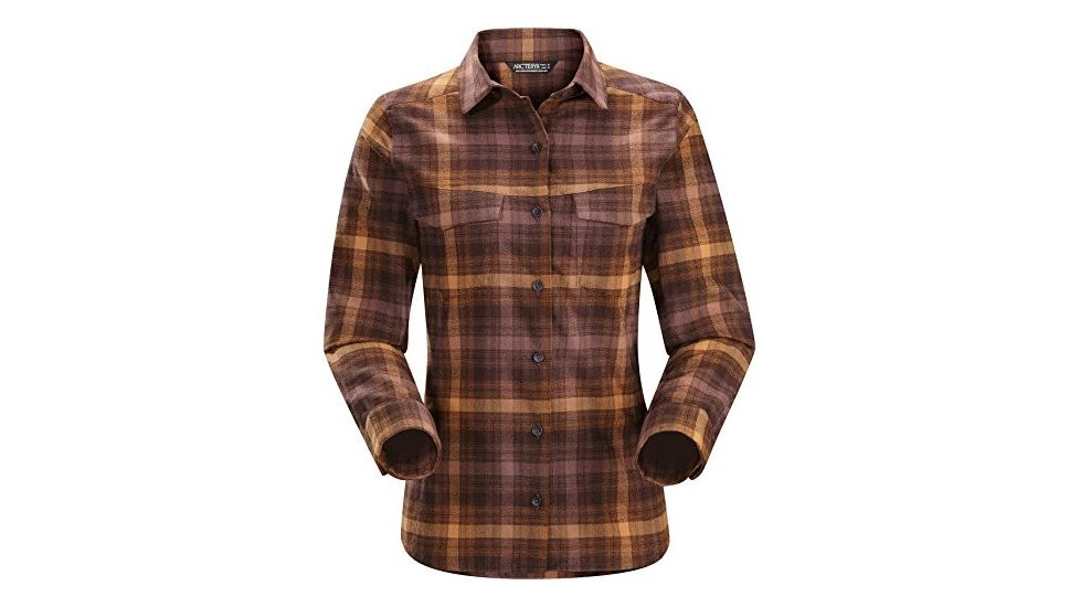 Arc'teryx Addison Long Sleeve Shirt - Women's-Cedar-Medium