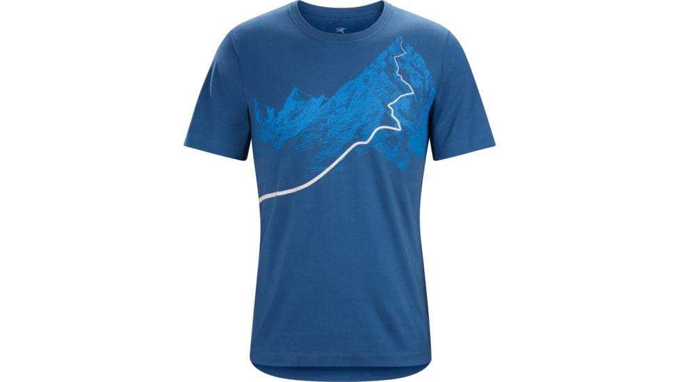 Arc'teryx Afterglo HW Short Sleeve T-Shirt - Men's-Cosmic-Small