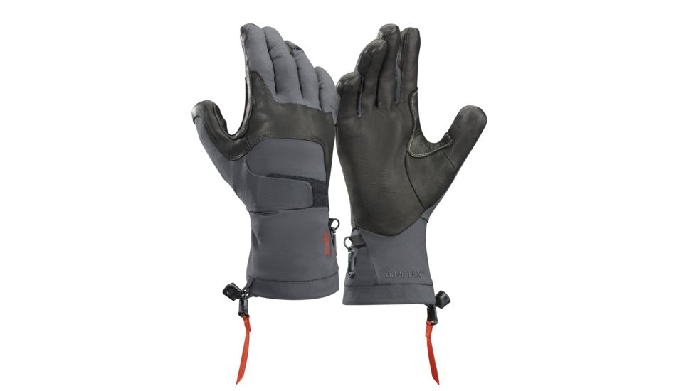 Arc'teryx Alpha FL Glove - Men's -Graphite/Cardinal-Large