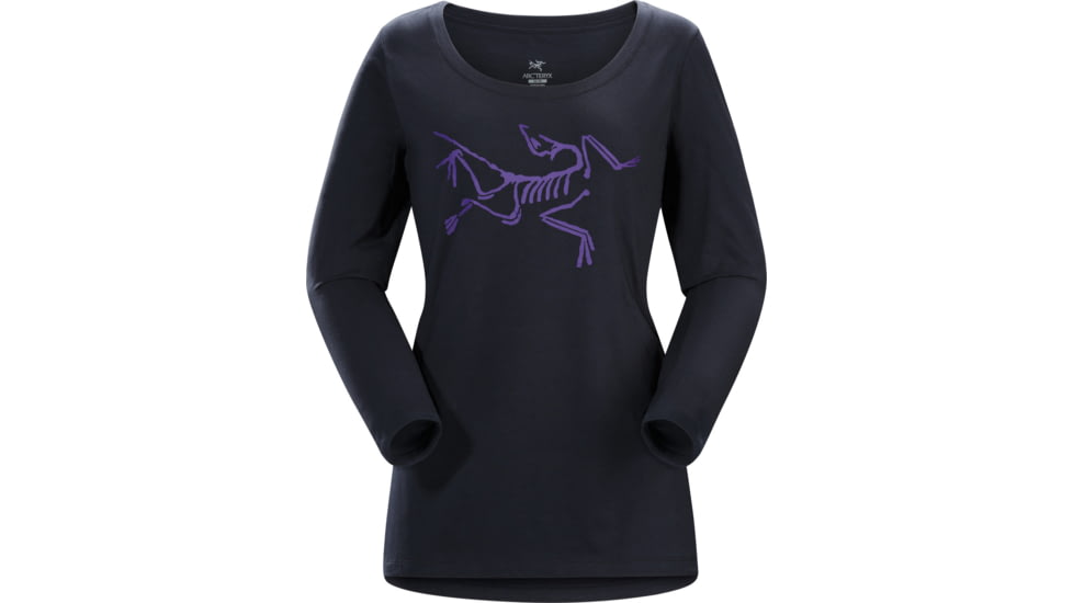 Arc'teryx Archaeopteryx Long Sleeve T-Shirt - Women's-Black Sapphire-Small