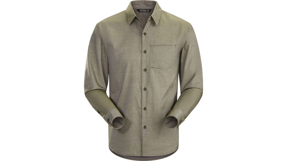 Arc'teryx Astute Long Sleeve Shirt - Men's-Dark Moss-X-Large