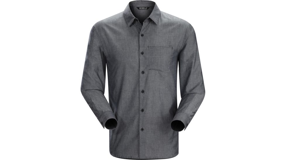 Arc'teryx Astute Long Sleeve Shirt - Men's-Denim-X-Large