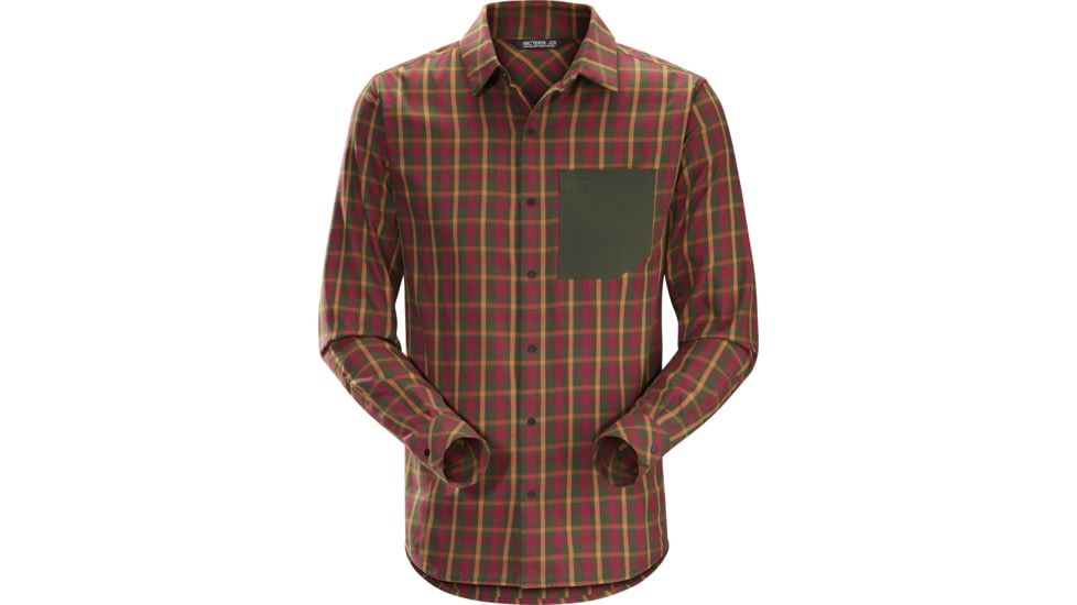 Arc'teryx Bernal Long Sleeve Shirt - Men's -Caper-X-Large