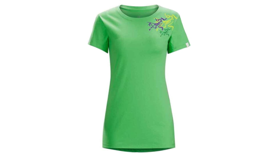 Arc'teryx Bird Trio Short Sleeve T-Shirt - Women's -Green Orchid-Medium