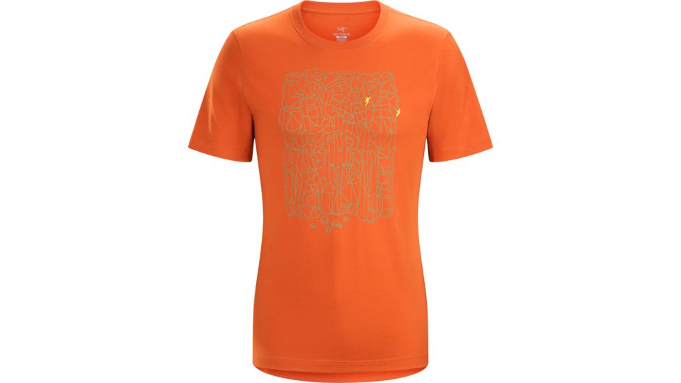 Arc'teryx Block Short Sleeve T-Shirt - Men's-Rooibos-Small