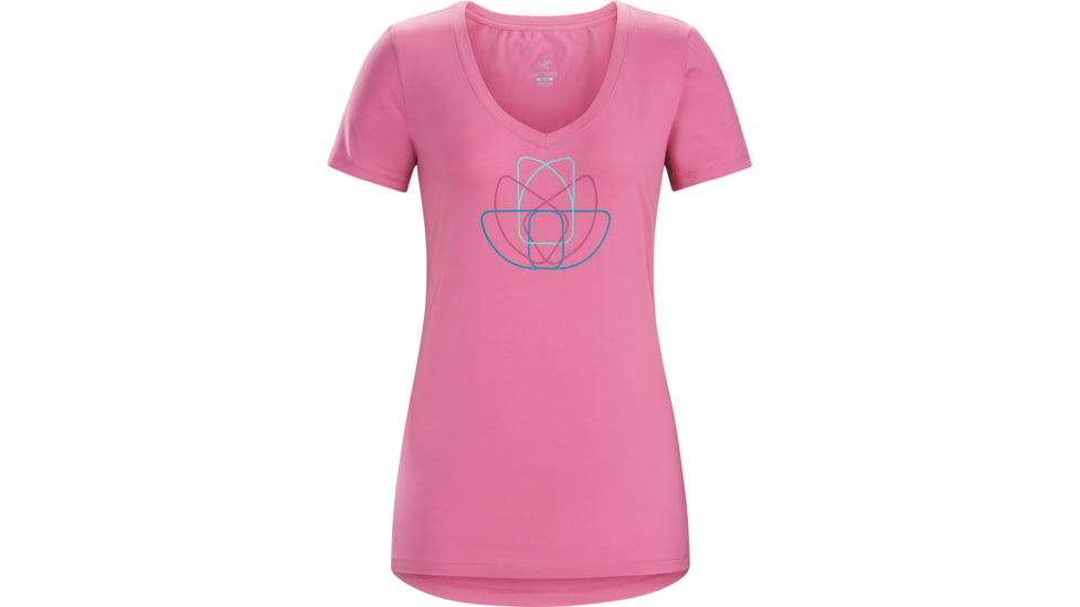 Arc'teryx Cam Short Sleeve V-Neck - Women's-Calluna-X-Small