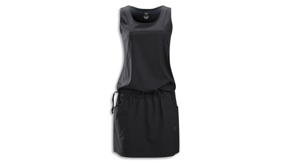 Contenta Dress - Womens-Black-Small