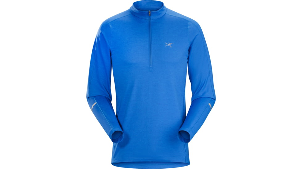Arc'teryx Cormac Long Sleeve Zip Neck - Men's-Rigel-X-Small