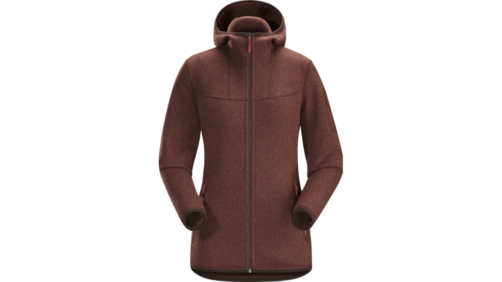 Arc'teryx Covert Hoody - Women's-Cherry Chocolate-Medium