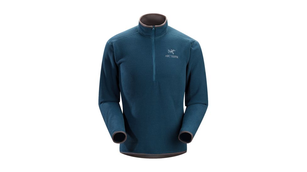 Arc'teryx Delta AR Zip Neck - Men's-Blue Moon-Small