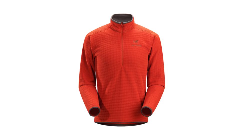 Arc'teryx Delta AR Zip Neck - Men's-Chili Pepper-Large