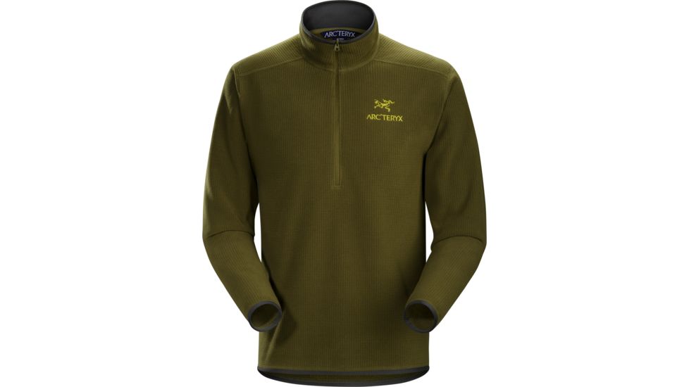 Arc'teryx Delta AR Zip Neck - Men's-Dark Moss-Small