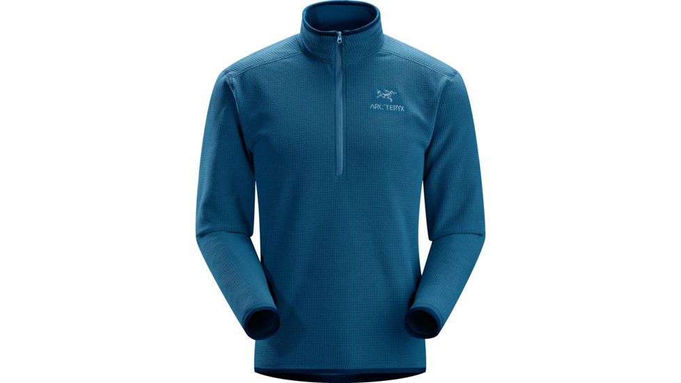 Arc'teryx Delta AR Zip Neck - Men's-Poseidon-X-Large