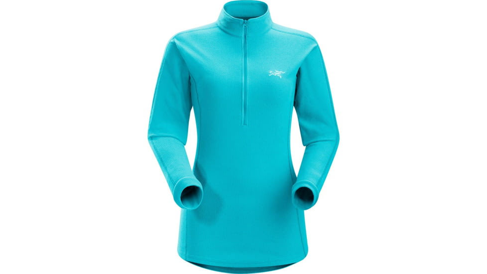 Arc'teryx Delta LT Zip Neck - Women's-Iceberg-Large