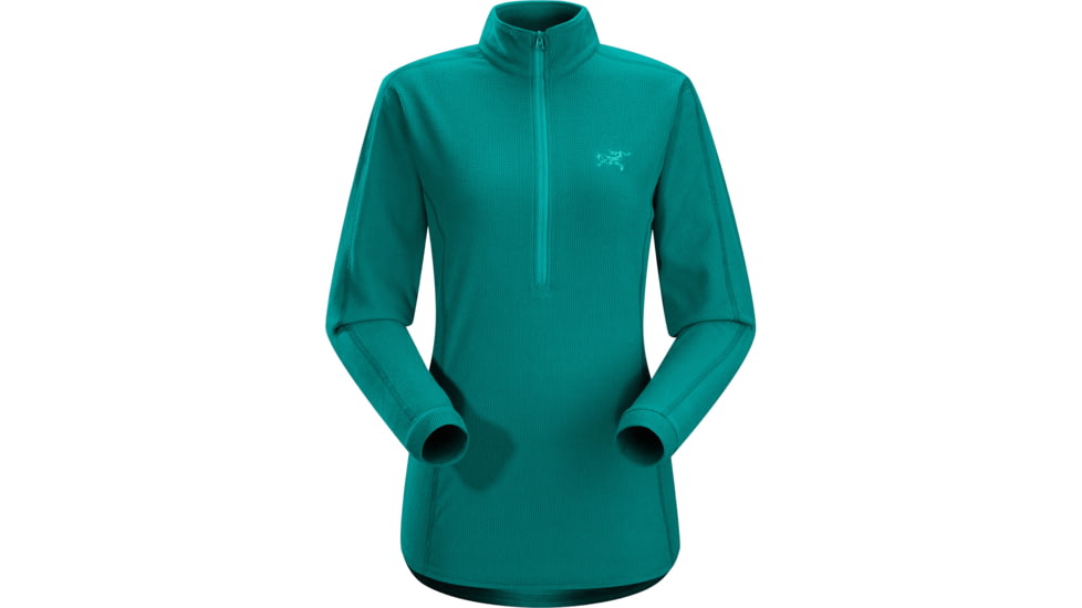 Arc'teryx Delta LT Zip Neck - Women's-Malachite-Small