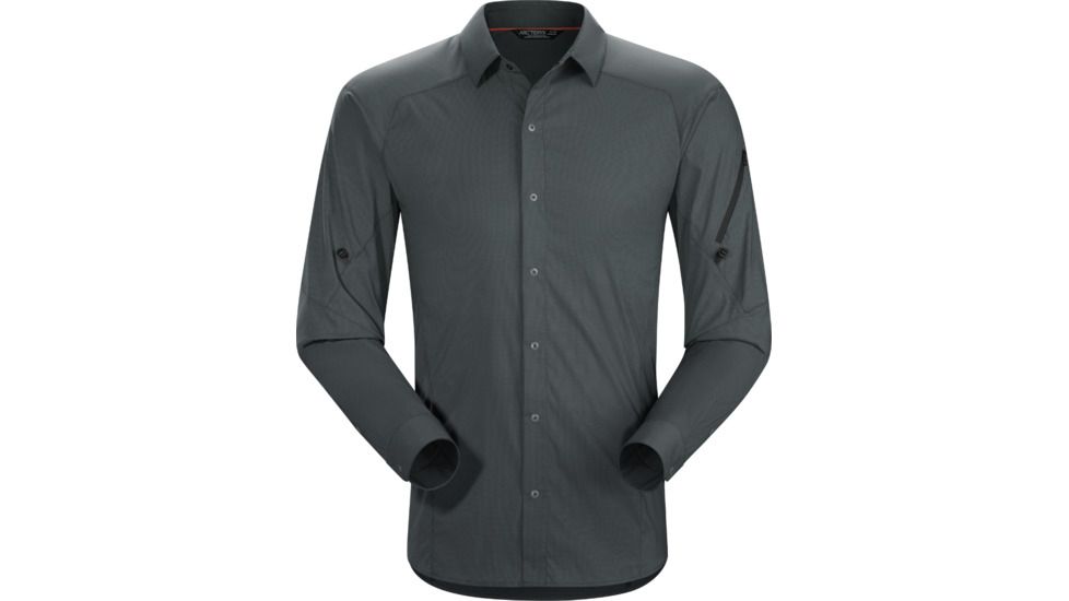 Arc'teryx Elaho Long Sleeve Shirt - Men's -Magnet-XX-Large