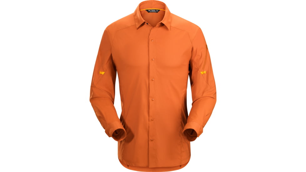 Arc'teryx Elaho Long Sleeve Shirt - Men's -Rooibos-Large