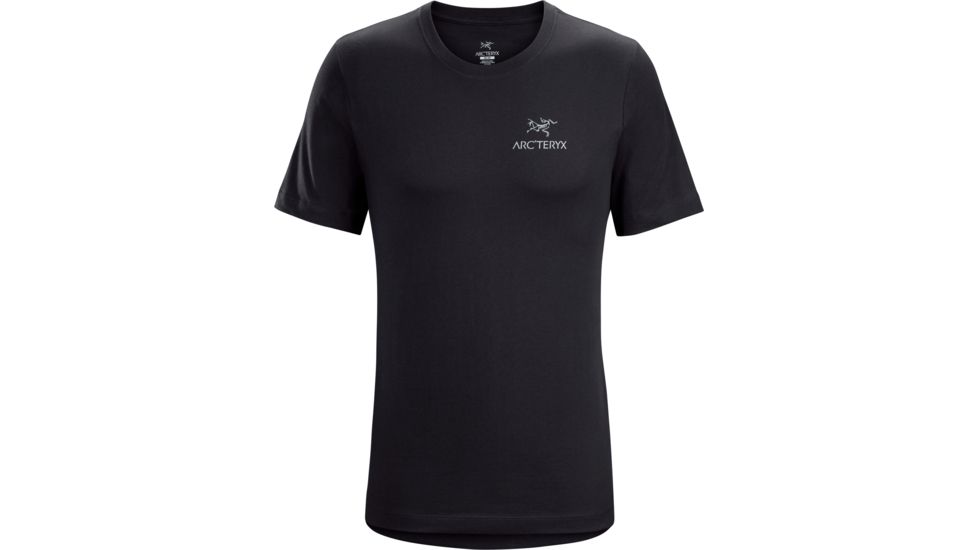 Arc'teryx Emblem Short Sleeve T-Shirt - Men's-Black-X-Small