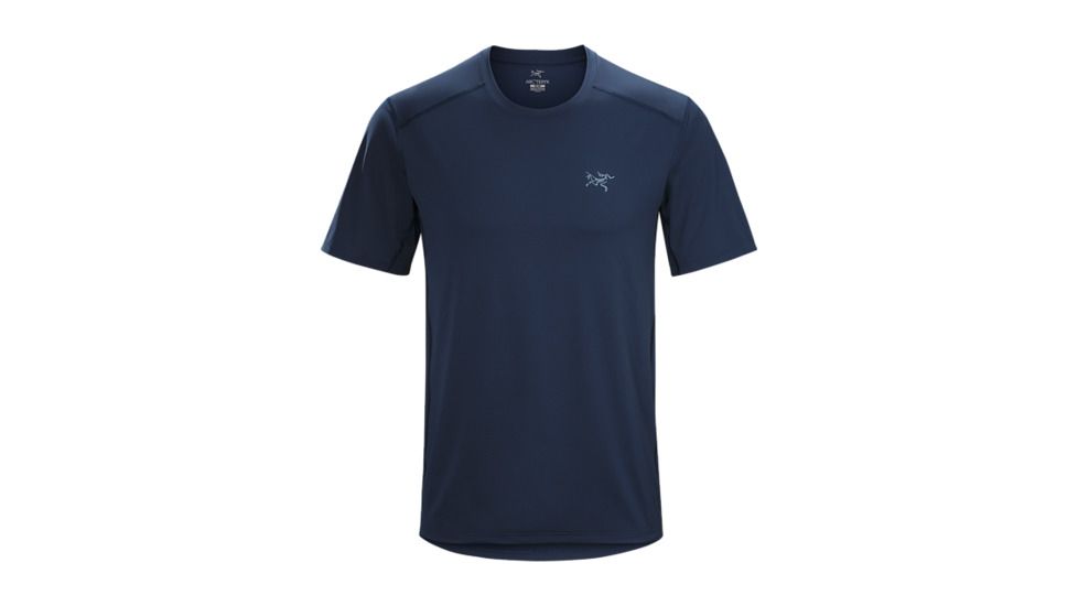 Arc'Teryx Ether Crew Men's Short Sleeve, Nocturne, Medium, 325722