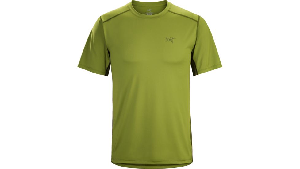 Arc'teryx Ether Crew Short Sleeve Shirt - Men's-Gator-Small