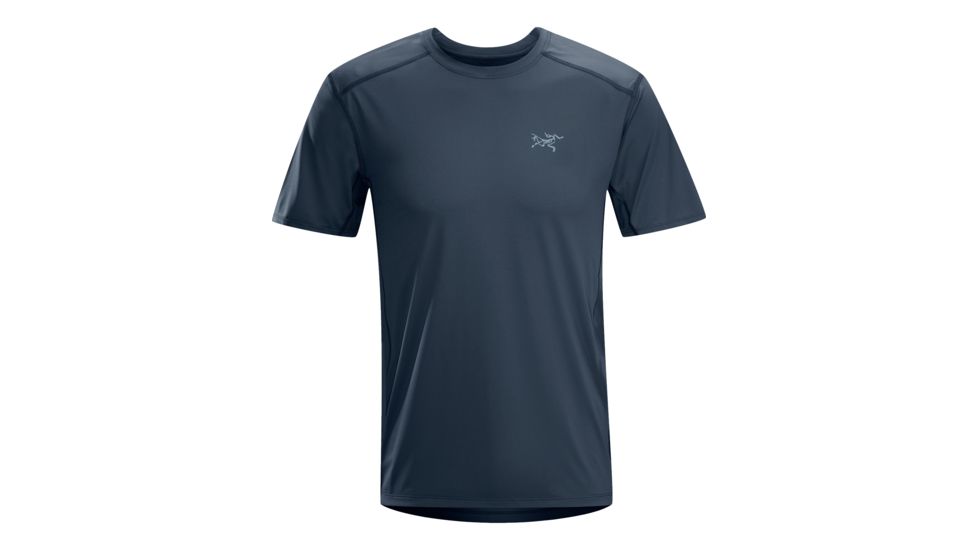 Arc'teryx Ether Crew Short Sleeve Shirt - Men's-Nighthawk-Medium