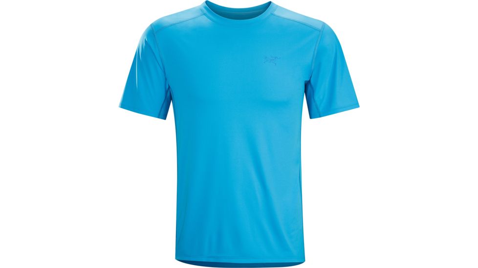 Arc'teryx Ether Crew Short Sleeve Shirt - Men's-Riptide-Small