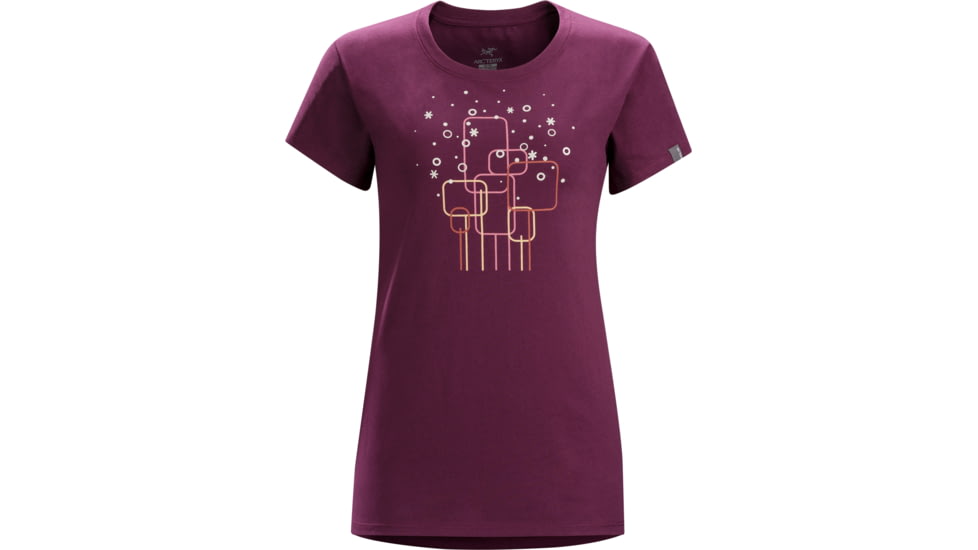 Arc'teryx Falling Snow Short Sleeve T-Shirt - Women's-Chandra Purple-Medium