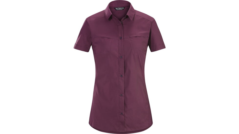 Arc'Teryx Fernie Women's Short Sleeve Shirt, Purple Reign, Small, 324009